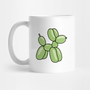 Cute Green Ballon Dog Mug